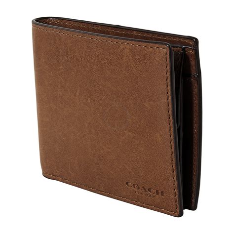 coach wallet with coin pocket.